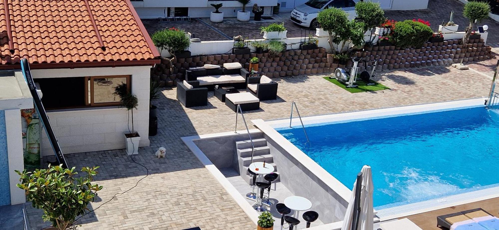 Apartments Silva With A View Of Sea Trogir Bilik gambar